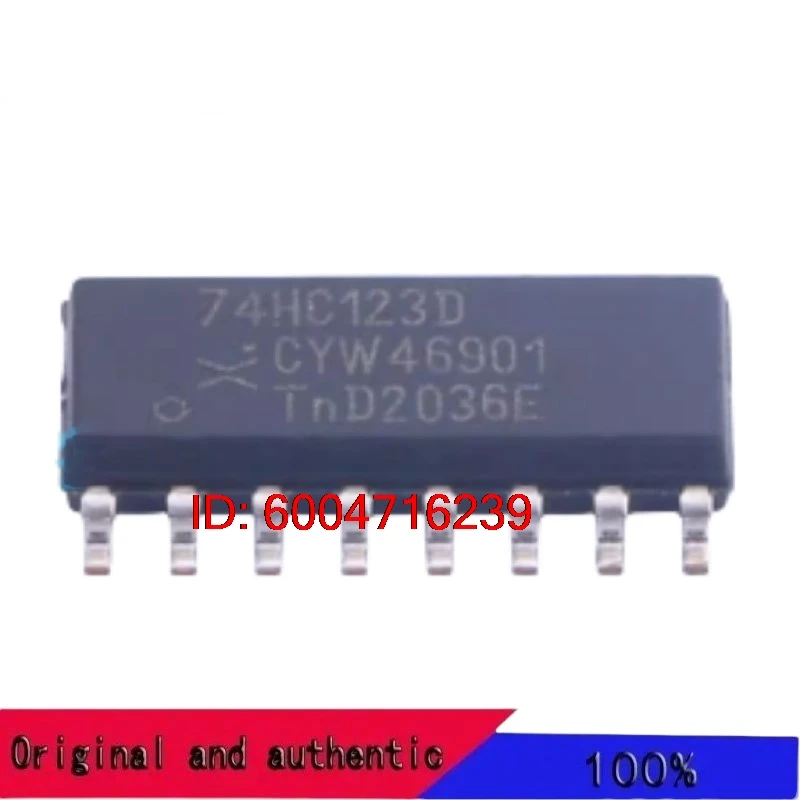 

10 шт. 74HC123D,652, совершенно новый, оригинальный, SOP-16