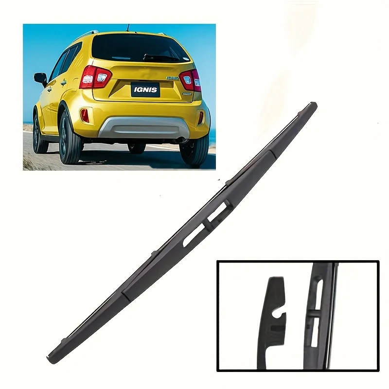 

12" Rear Wiper Blade Windshield Windscreen Clean Tailgate Window Car Rain Brush For Suzuki Lgnis MK2 2016 - 2023