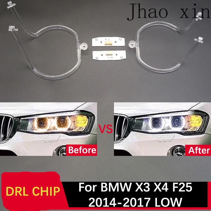 

Lamp Tube Circuit Board White Light Suitable for BMW X3 X4 F25 Ballast 2014-2017 LOW Car Daytime Lights DRL CHIP Tube Angel Eyes