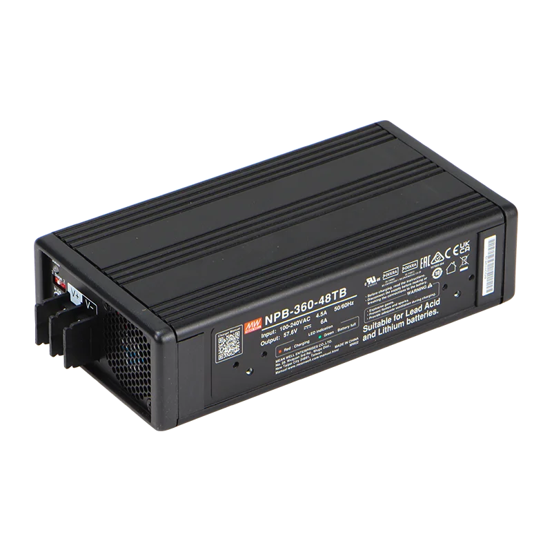 Suitable Meanwell NPB-360-48TB with PFC 360W 48v Compact Size and Wide Output Range Batteries Charger NPB-360 Series in Stock