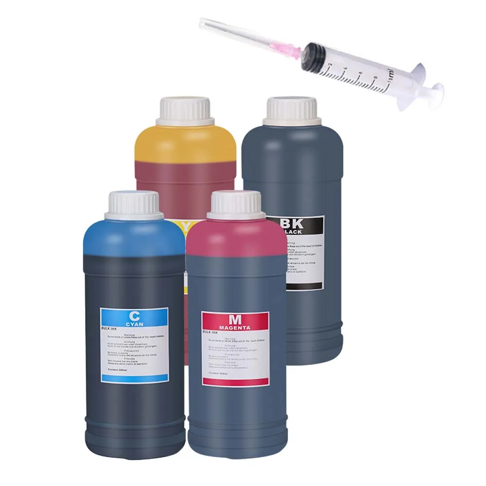 500ML Universal Refill Ink kit for Epson for Canon for HP for Brother Inkjet Printer CISS Cartridge Printer Ink