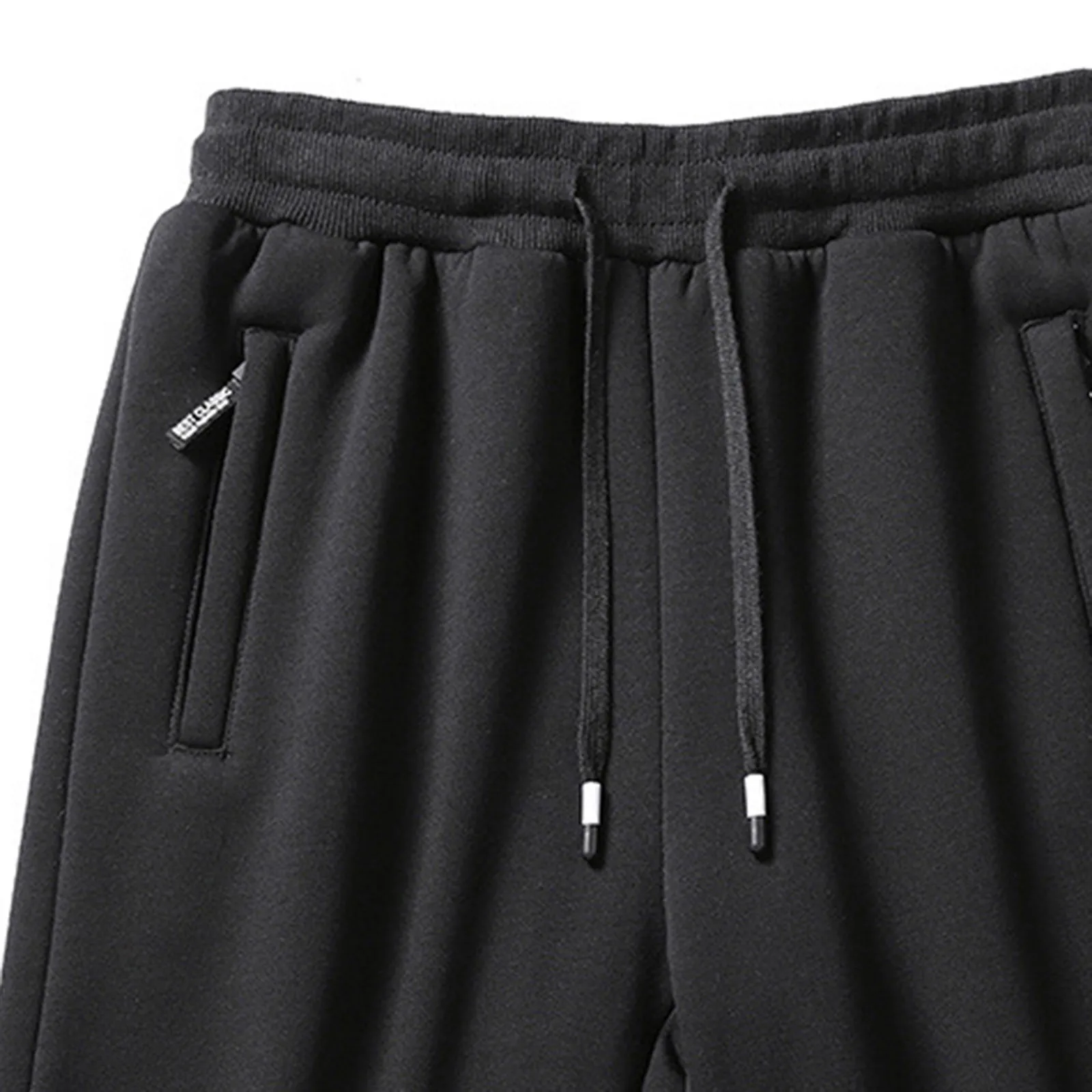 Pantaloni caldi addensati invernali pantaloni in pile da uomo pantaloni sportivi da jogging da corsa pantaloni sportivi con coulisse pantaloni in cotone addensato