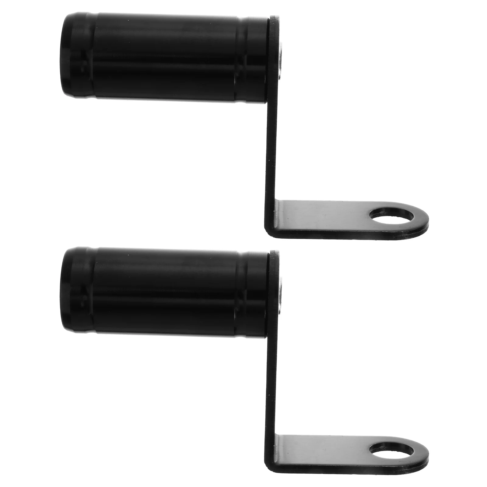 

2 Pcs Rear Mirror Extension Holder Rearview Supplies Brackets Adapter Accessories Riser 1/