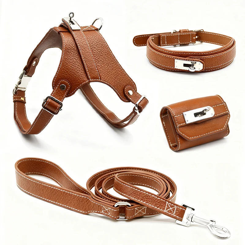 Wholesale Original Fashionable Printable Pattern Pet Harnesses, Leashes, Collars for Cats and Dogs Cross-border Pet Supplies
