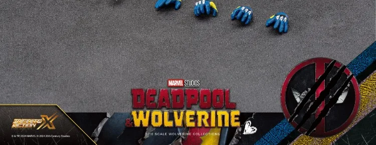 ZD Toys film 1:10 Deadpool & Wolverine Action figures Deadpool Boxed Wolverine Collection Adult Action Figures