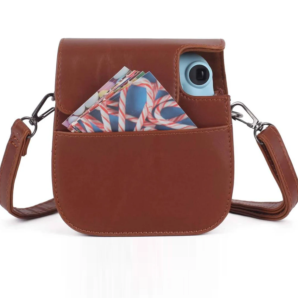

Camera Bag Instant Pouch Protective Case Shockproof Soft Pu Stylish