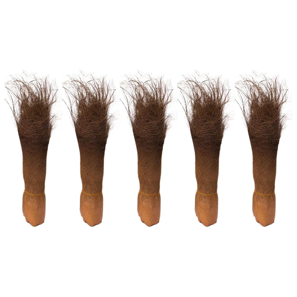 

5 Sheets Delicate Artificial Palm Tree Bark Natural Garden Decor for Flower Pots Aquarium Background Plant Bark