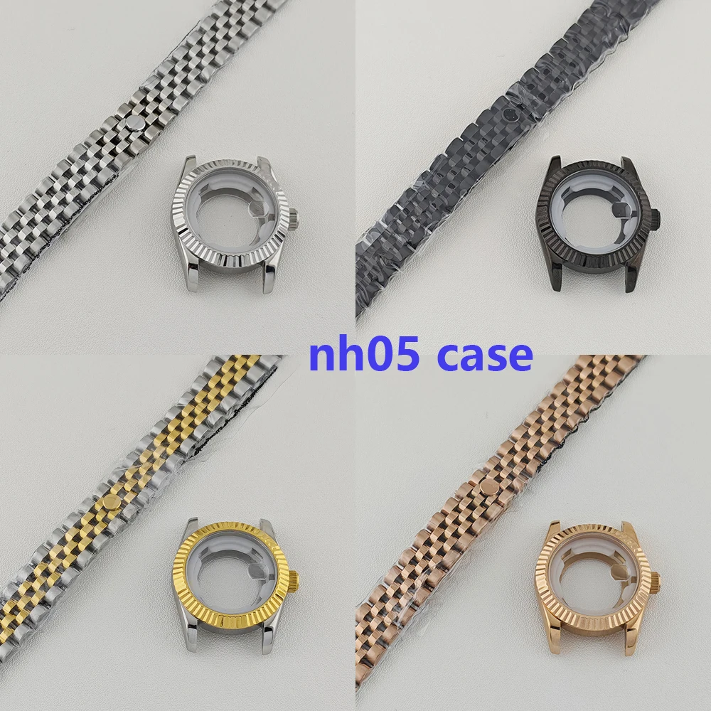 

Корпус часов 31 мм, модель nh05, с сапфировым стеклом, из нержавеющей стали, водонепроницаемый, подходит для ремешка 17 мм, совместим с механизмами nh05 и nh06.