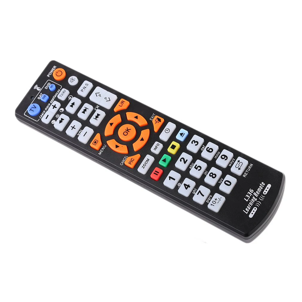 42-Key Universele Smart L336 Afstandsbediening IR Leren Controller Met Leerfunctie Voor TV/VCR/SAT/CBL/STR-T/DVD/VCD/CD
