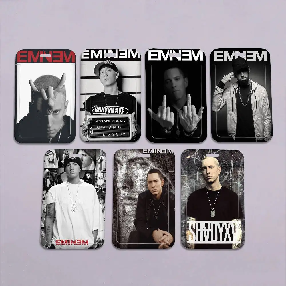 

Hip Hop Rapper Singer E-Eminem Lanyard For Keys Chain Credit Card Cover Pass Charm Straps ID Badge Holder Key Accessories Gifts