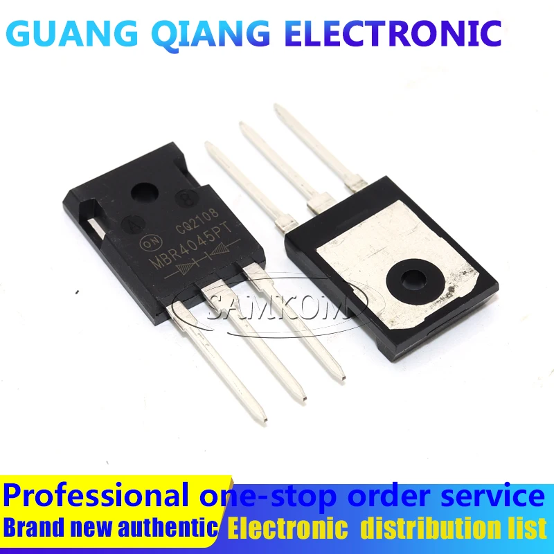 1PCS MBR4045PT DIODE ARRAY SCHOTTKY 45V TO247AD