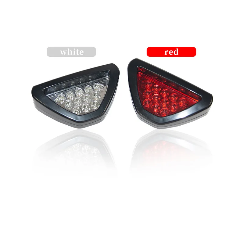 Luces de freno LED universales para coche, luces piloto, luces de crucero antitaques, luces traseras superllamativas, luces de advertencia de freno de coche