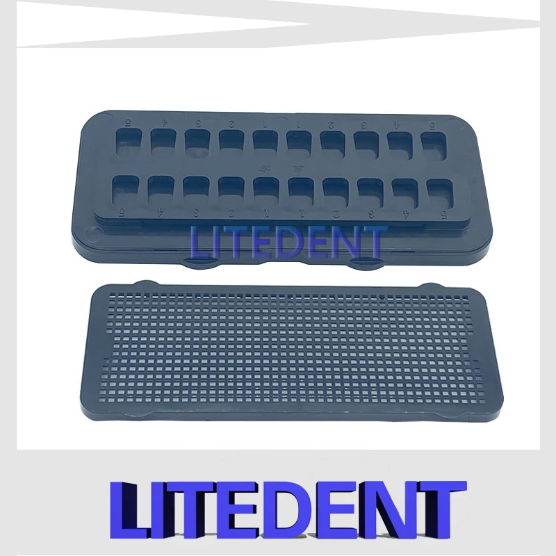 Dental Veneers boxes Pretreatment Patch Tooth All Ceramic Veneers Denture Emax Storage Box Portable Cleaning Dentist Tool
