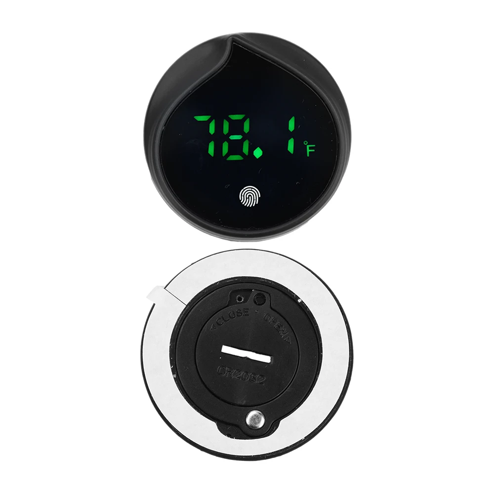 High Precision LED Digital Display Aquarium Thermometer Electronic Thermometer with Touch Button ℃/℉ Switching 0-60℃ (32-140℉)