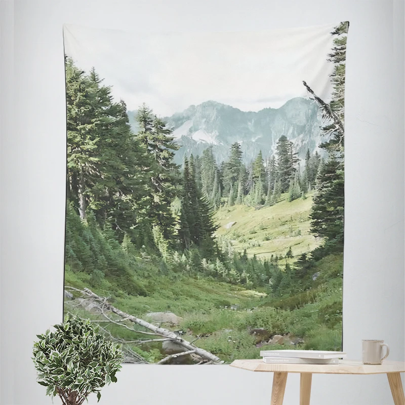 Home decorations room decor wall tapestry aesthetic bedroom aesthetic wall art large fabric wall tapestry - view 6