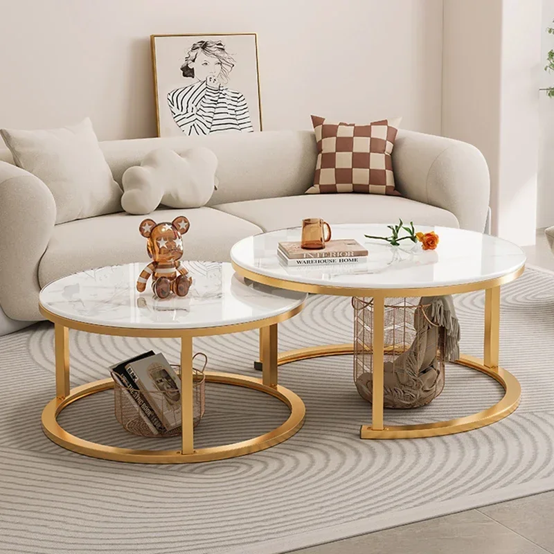 Coffee Tables Decoration Organizer Marble Extendable Coffee Table Standing Floor Table Basse Office Furniture