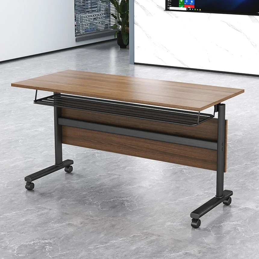 

z Customizable Conference Table Folding Training Table Office Movable Training Desk