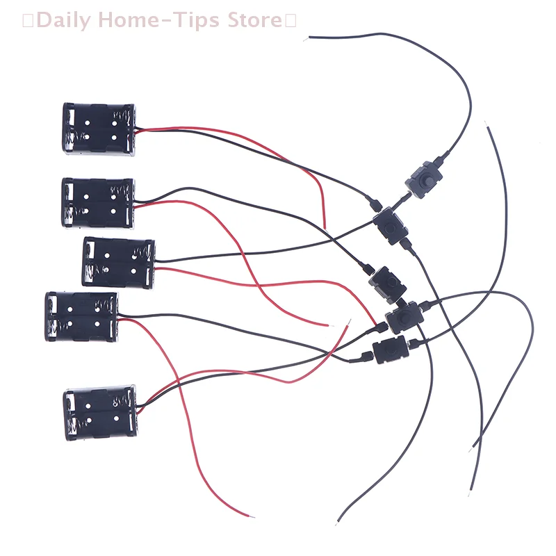 5PCS 23A Battery 12V Clip Holder Box Case Black High Quality For 23a Mn21 Ms21 Car Remote Control Battery Box