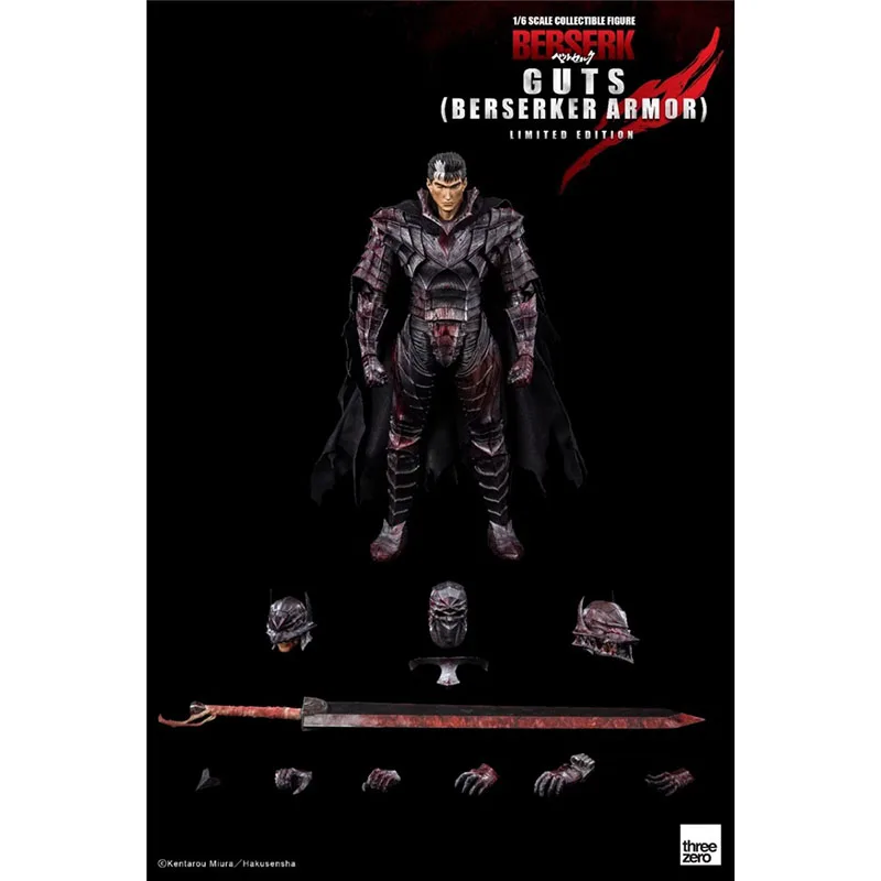 In Stock Original ThreeZero 3A 1/6 GUTS BRESERKER ARMOR LIMITED EDITION Animation Character Action Model Toys Gifts