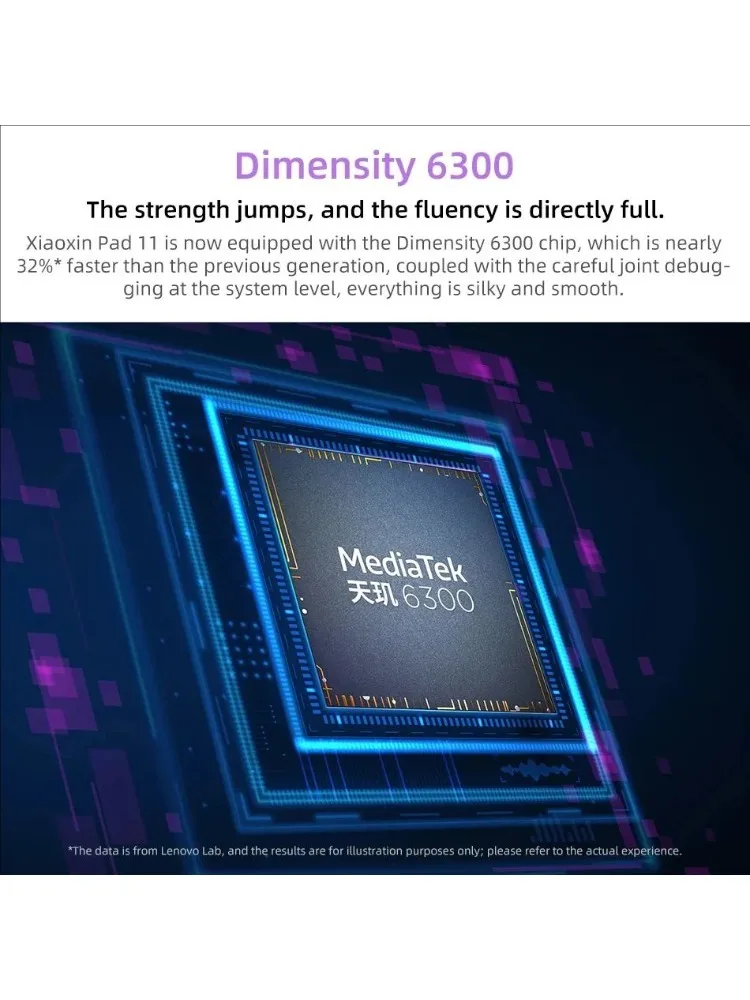 الأصلي CN Lenovo Xiaoxin Pad 11 2025 Tab 128GB 256GB ROM MTK البعد 6300 11 "2.5K شاشة 7040mAh WIFI أندرويد منصات اللوحي