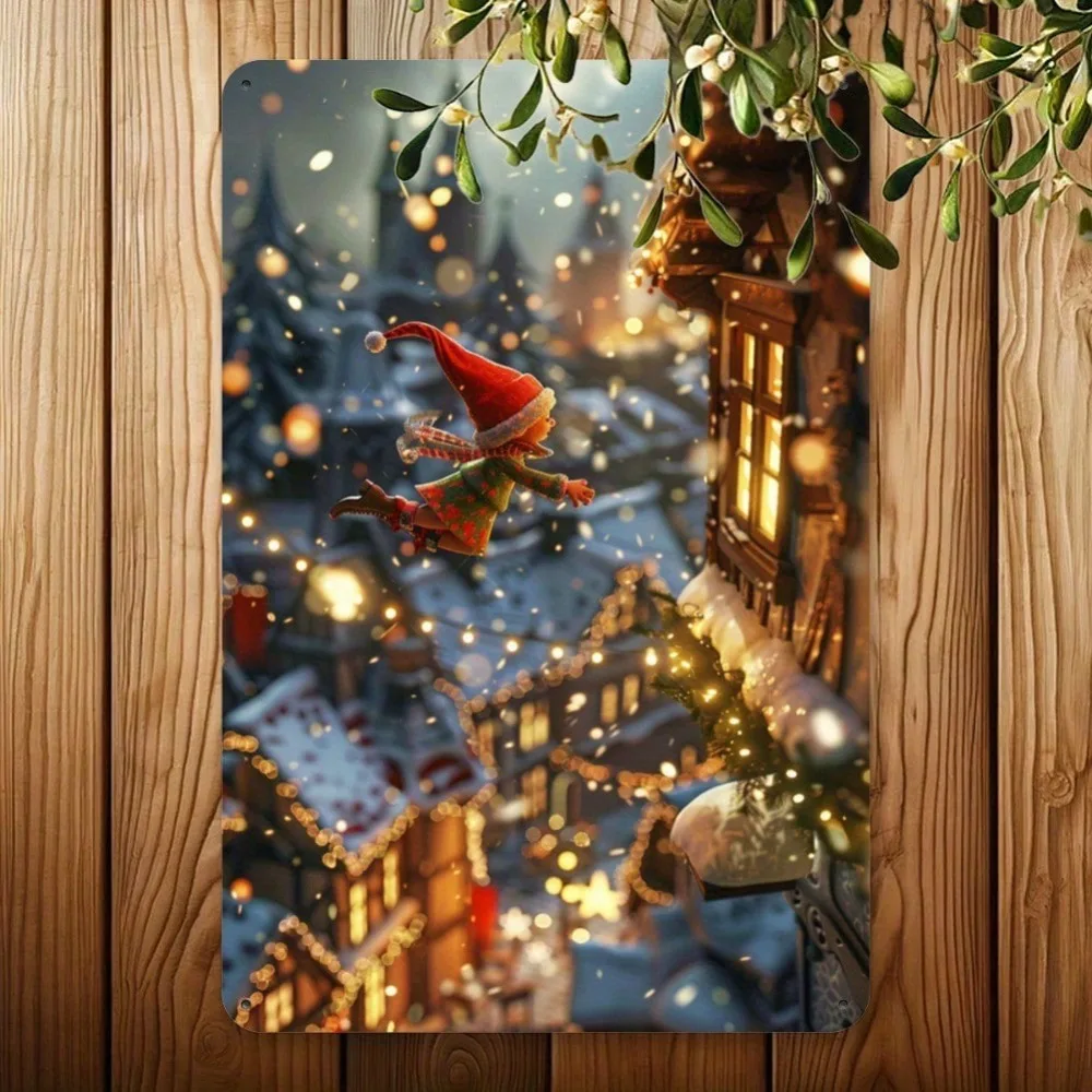 Vintage Elf Metal T…