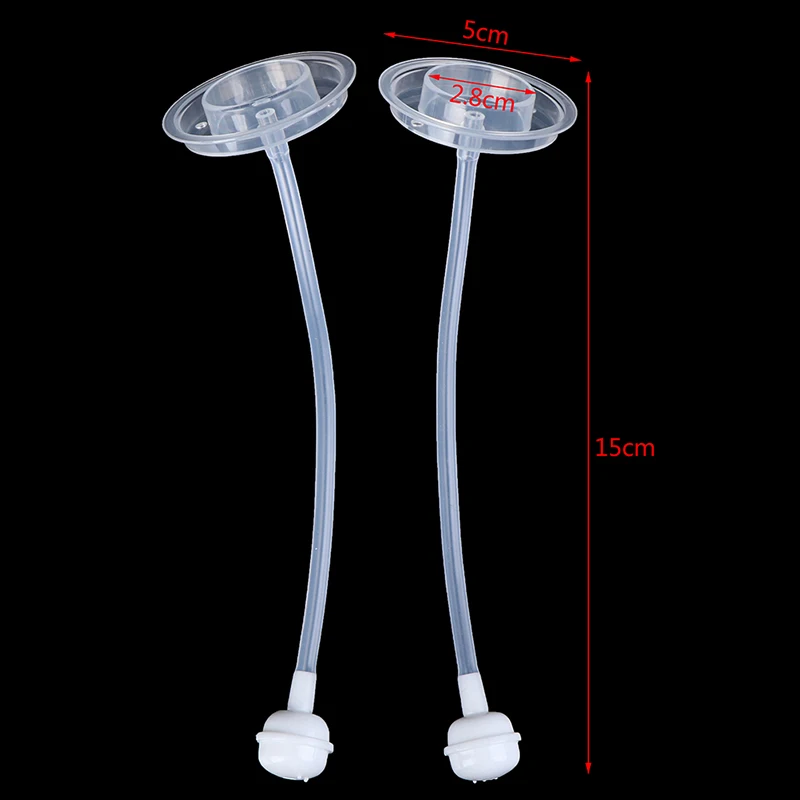 

2 шт. сменных силиконовых трубочек для детских бутылочек с широким горлышком, аксессуары для кормления.