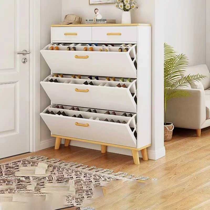 

Space saving shoe rack cabinet with drawer modern design shoe storage cabinet cheaper