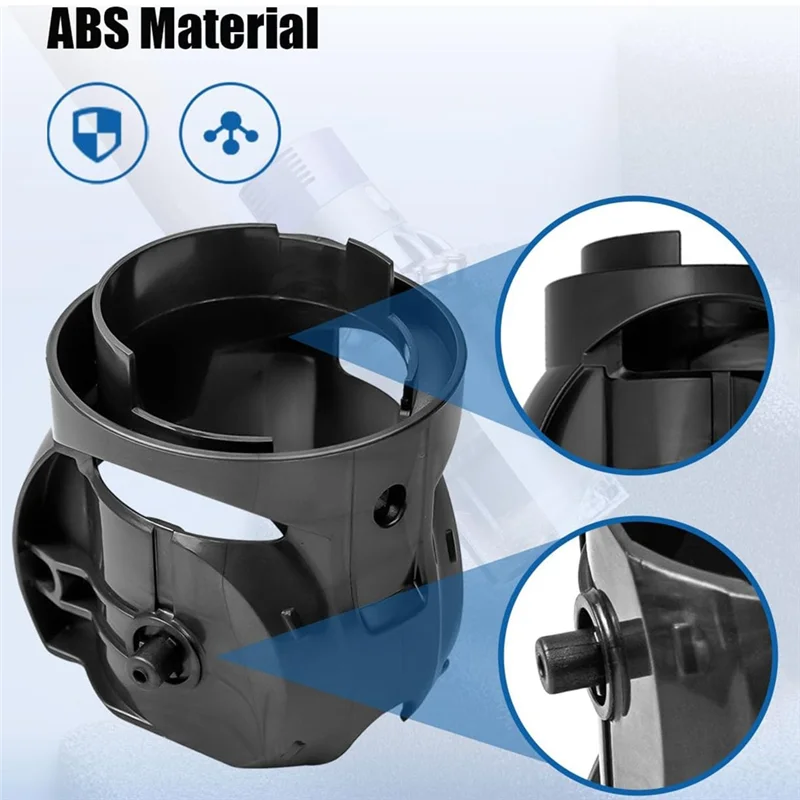 ABZA-v-rodas de bola y tapa de extremo de varilla de cepillo, cabezal limpiador antienredos, auriculares para aspiradora Dyson V10 V11 V15 G5 de 100W de alto par