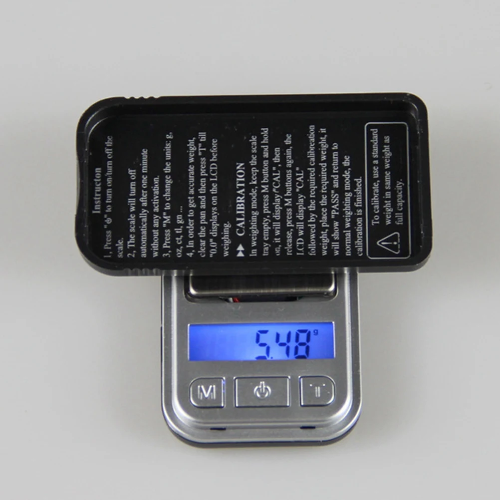 

Jewelry Electronic Scale 100g 0.01g High Precision Gram Mini Compact Stainless Steel LCD Kitchen Bar