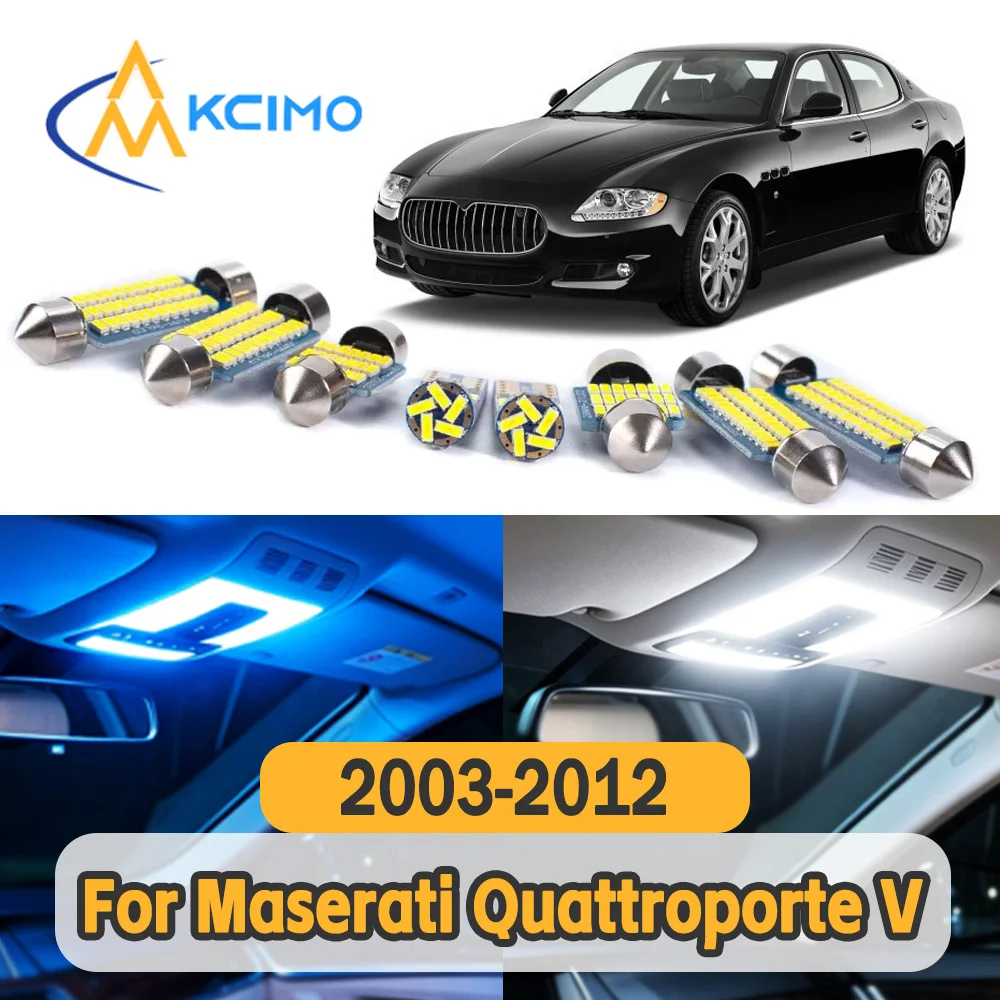 

Long Life Car Indoor Lamp Bulbs Stable Illumination Power Saving LED Light Replacement for Maserati Quattroporte V 2003-2012