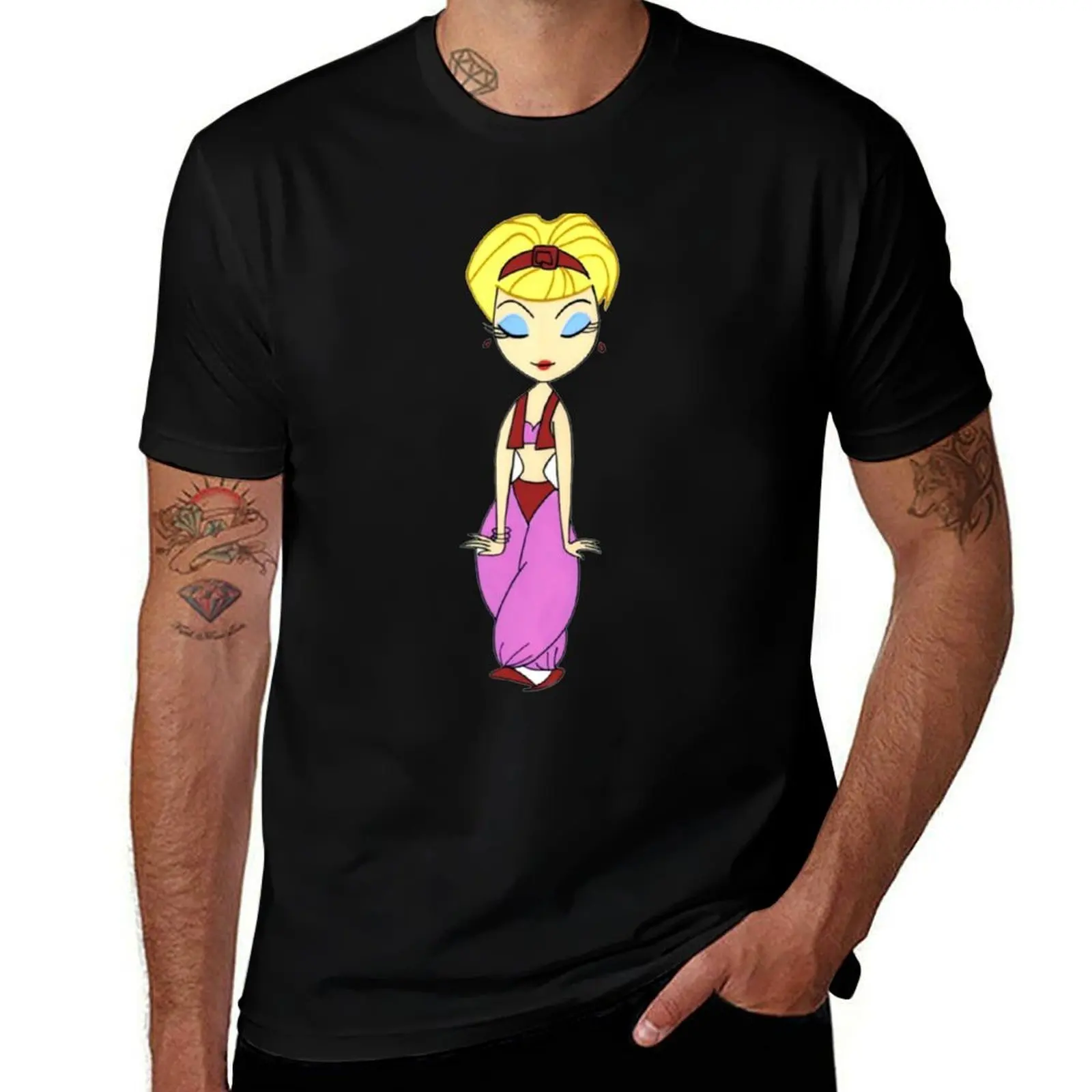 

I Dream of Jeannie T-Shirt man t shirt heavy cotton man t shirts for men casual T-Shirt