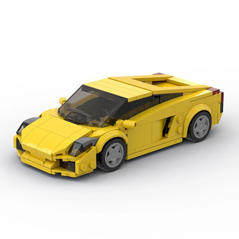 

Speed Hypercar Model MOC Building Bricks Top Tier Sports Car Gallardo Modular Technology Gift Holiday Assemble Children Toy Suit