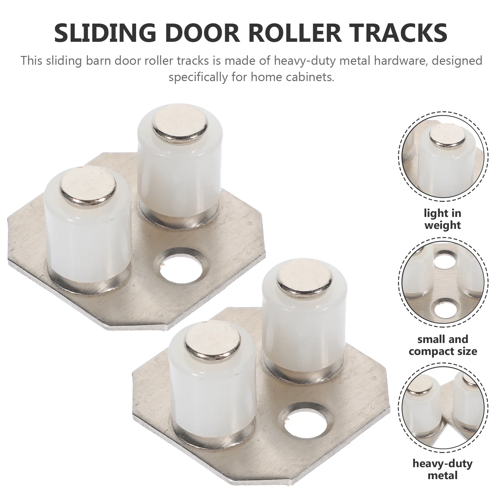 Sliding Barn Door Rails Floor Guides Stop Cabinet Hardware Stopper Bottom Doors