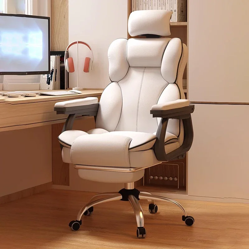 

Computer Ergonomic Office Chairs Comfy Floor Rolling Modern Gaming Office Chairs Bedroom Armchair Silla Ergonomica Furniture