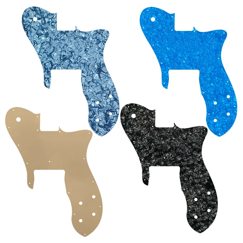 

Гитарная накладка Fei Man на заказ, накладка на гитару для '72, сделанная на заказ, RI Tele, без отверстия для управления, накладка на гитару, накладка на царапины, разные варианты