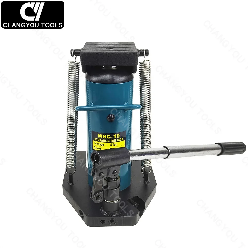 MHC-10  5Ton mechanical claw type telescopic hydraulic toe lift jack for sale