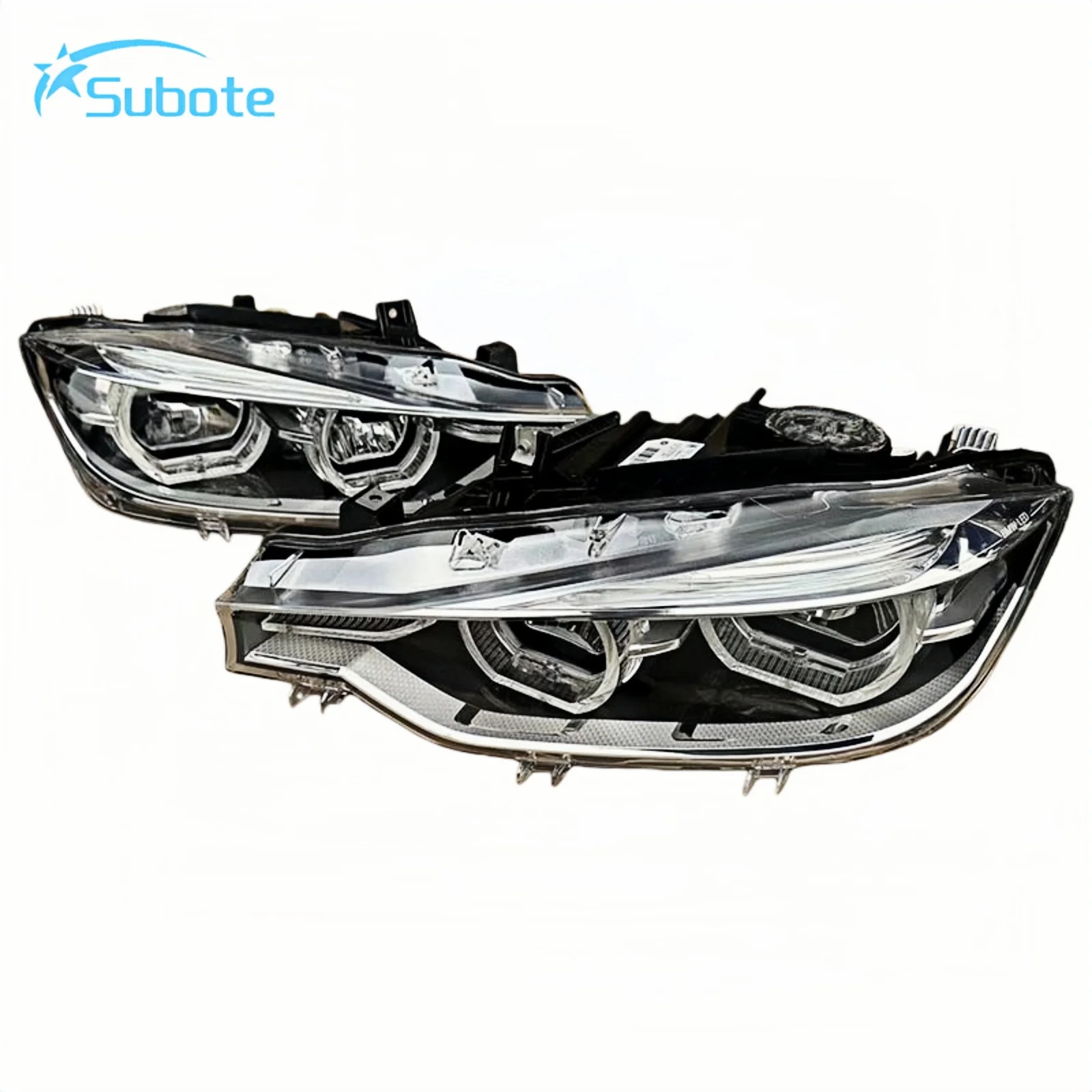 

Left and Right LED Lci Headlights Suitable for F30 F35 F80 Lamp Car Led Headlight 4000 Lumens 6000K Upgrade