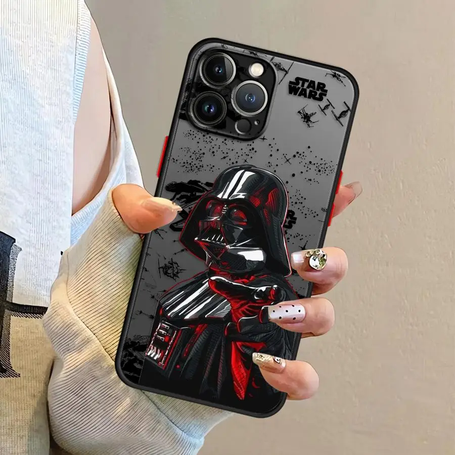 Мягкий чехол для Apple iPhone XS 14 15 16 Plus XR 7 8 SE 16e 11 12 13 Pro Max 12 Mini S-Stars Wars Cool Hero