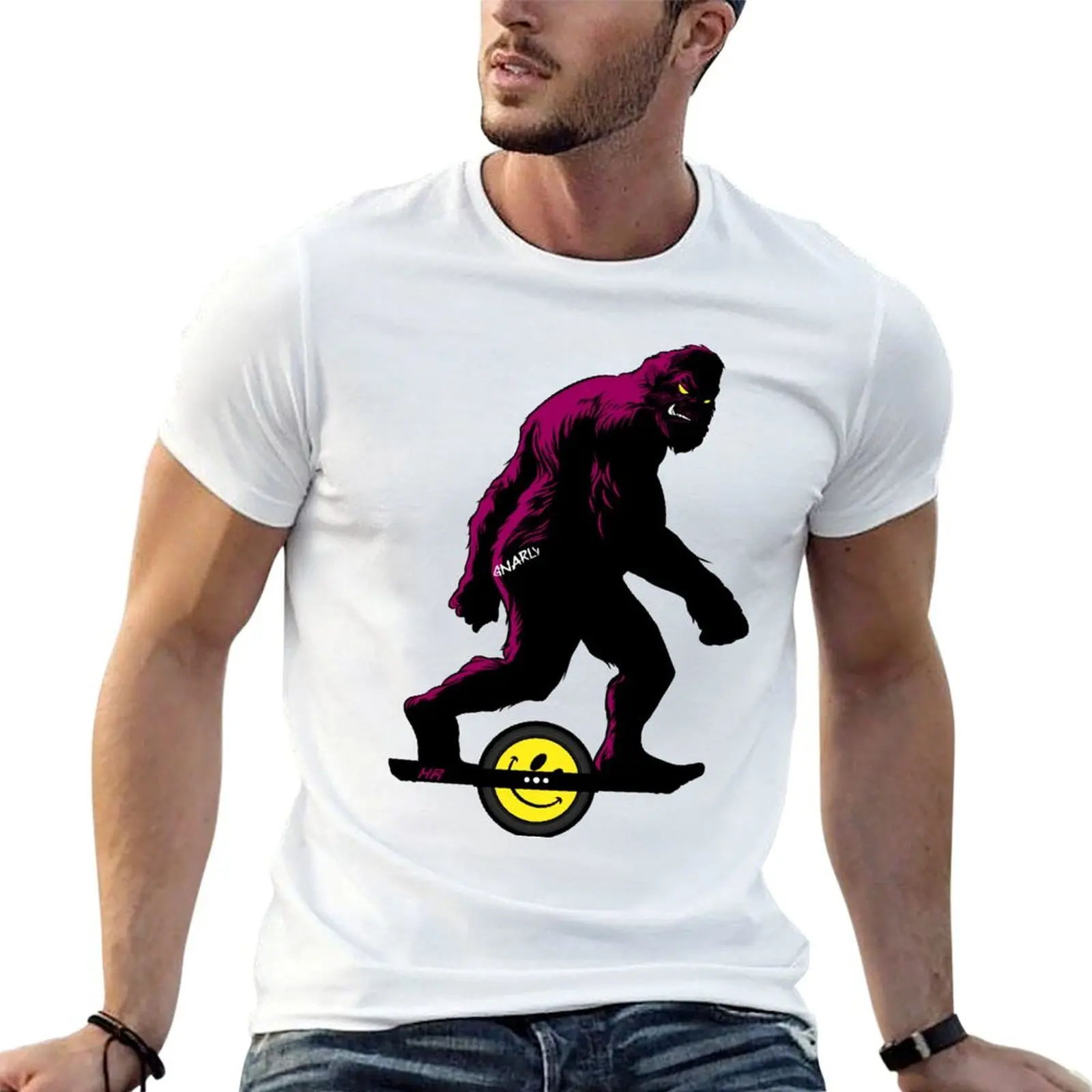 Gnarly T-Shirt sweat plus size clothes plain white t shirts men