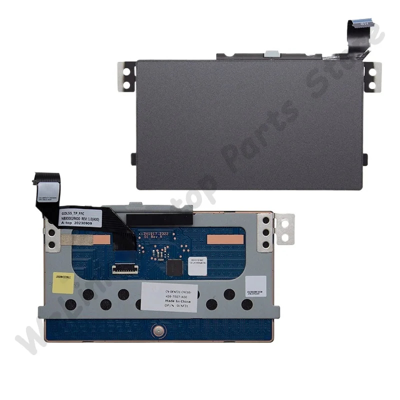 

New Laptop TouchPad TrackPad For Dell G15 5510 5511 5515 5520 5521 5525 09G46W 0KNF31 Ribbon Cable Mouse Button Board 08FWW0