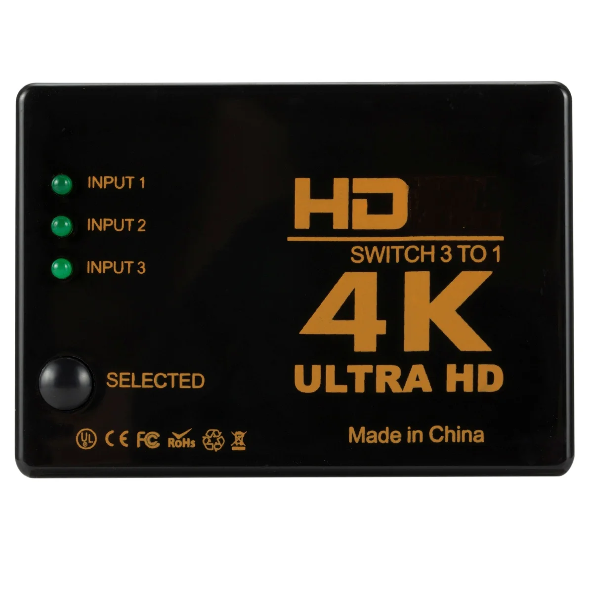 

3 порта 4K * 2K 1080P переключатель HD Переключатель Селектор 3x1 сплиттер коробка Ultra HD для HDTV Xbox PS3 PS4 мультимедиа