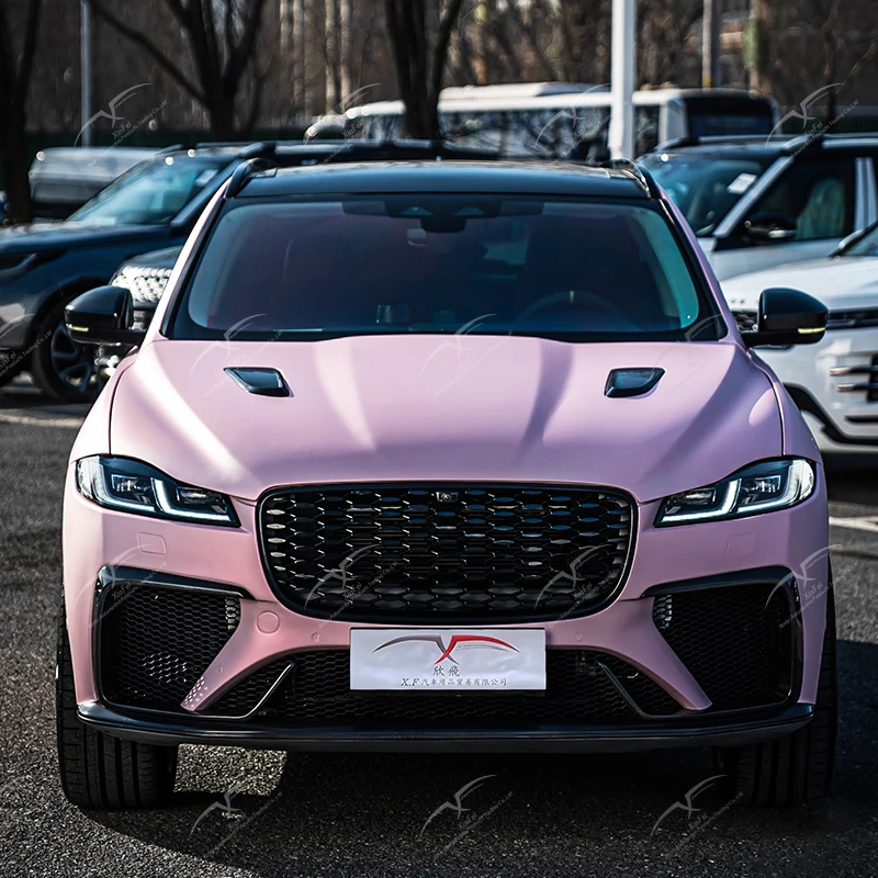 Suitable for Jaguar F-PACE 2016-2024 car hood engine hood carbon fiber car exterior modification decoration