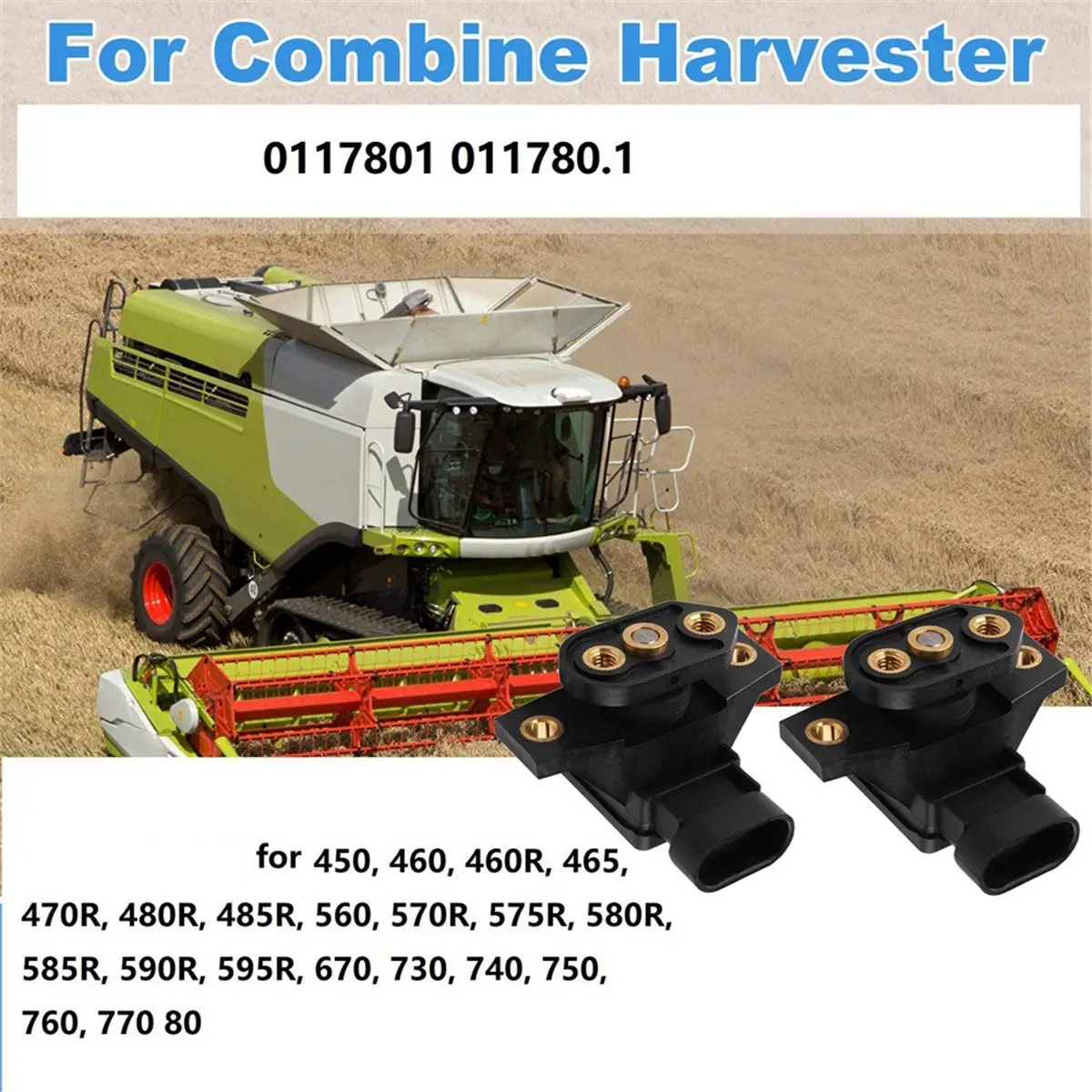 A67F Harvester Crankshaft Position Sensor 011780.1 0117801 for Claas LEXION 450 460 460R Combine Harvester Elbow Shaft Sensor