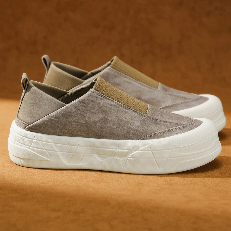 Casual Male Shoes Dress for Men Fashion Mesh Breathable Shoe Man Sneakers Deals Comfortable Outdoor Lace Up Leather Athletic New