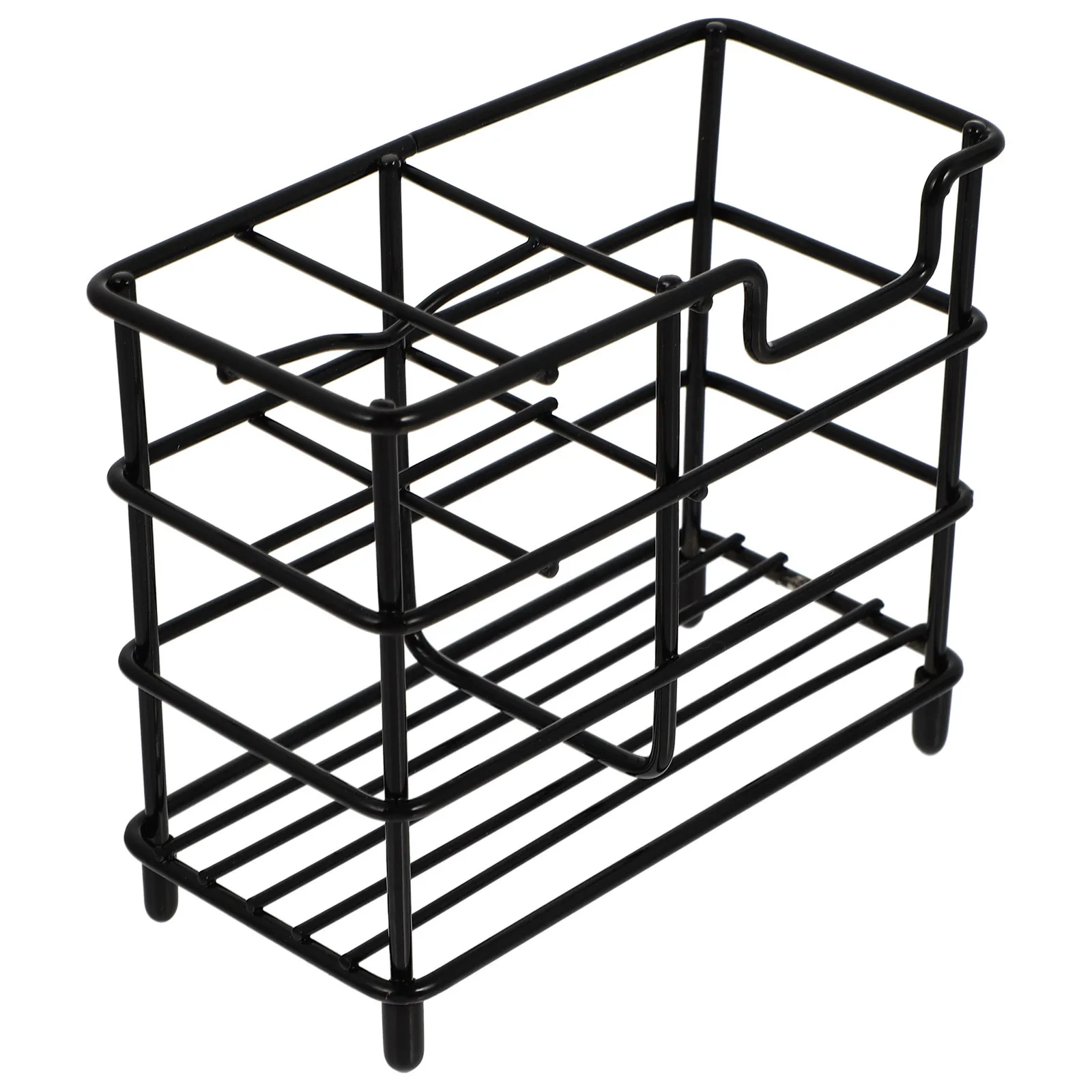 

Stainless Steel Holder For Space Saving Toothbrush Toothpaste Organizer, Bathroom Storage Rack, Toothbrush Drain Rack, Bathroom