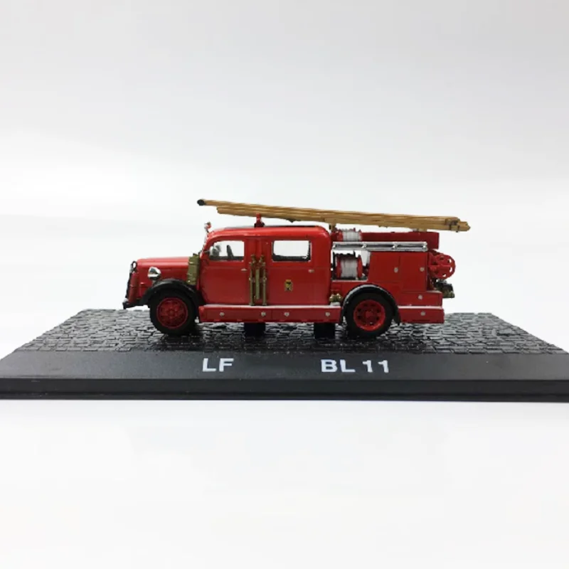 Diecast escala 1:72 lf bl 11 motor de bombeiros liga veículo modelo acabado simulação coleção decoração presente brinquedos exibição estática