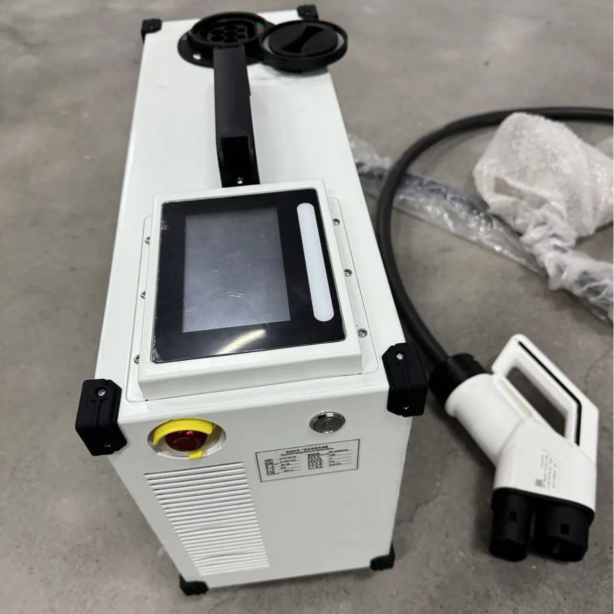 30kw CCS CHADEMO GBT Connector DC Portable EV Charger Electric Car Charging Station