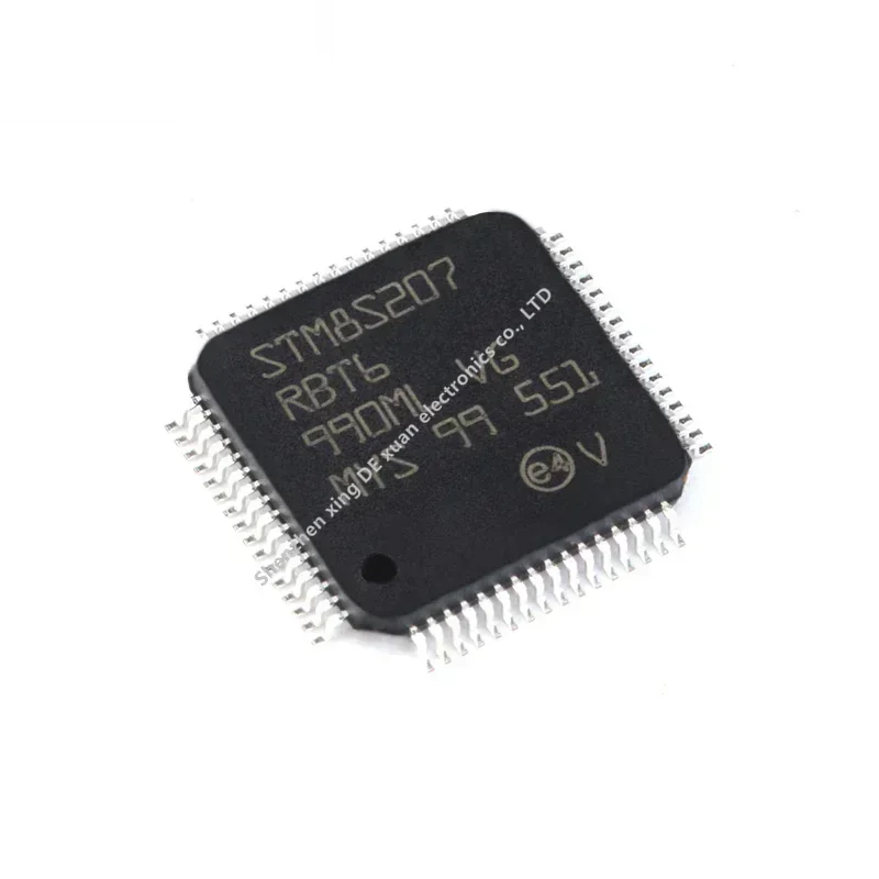 

Original STM8S207RBT6 LQFP-64 24MHz/128KBFlash / 8-bit microcontroller MCU Integrated circuit IC