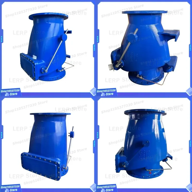 Water Hammer Elimination Flange Micro Resistance Slow Closing Check Valve HH44X