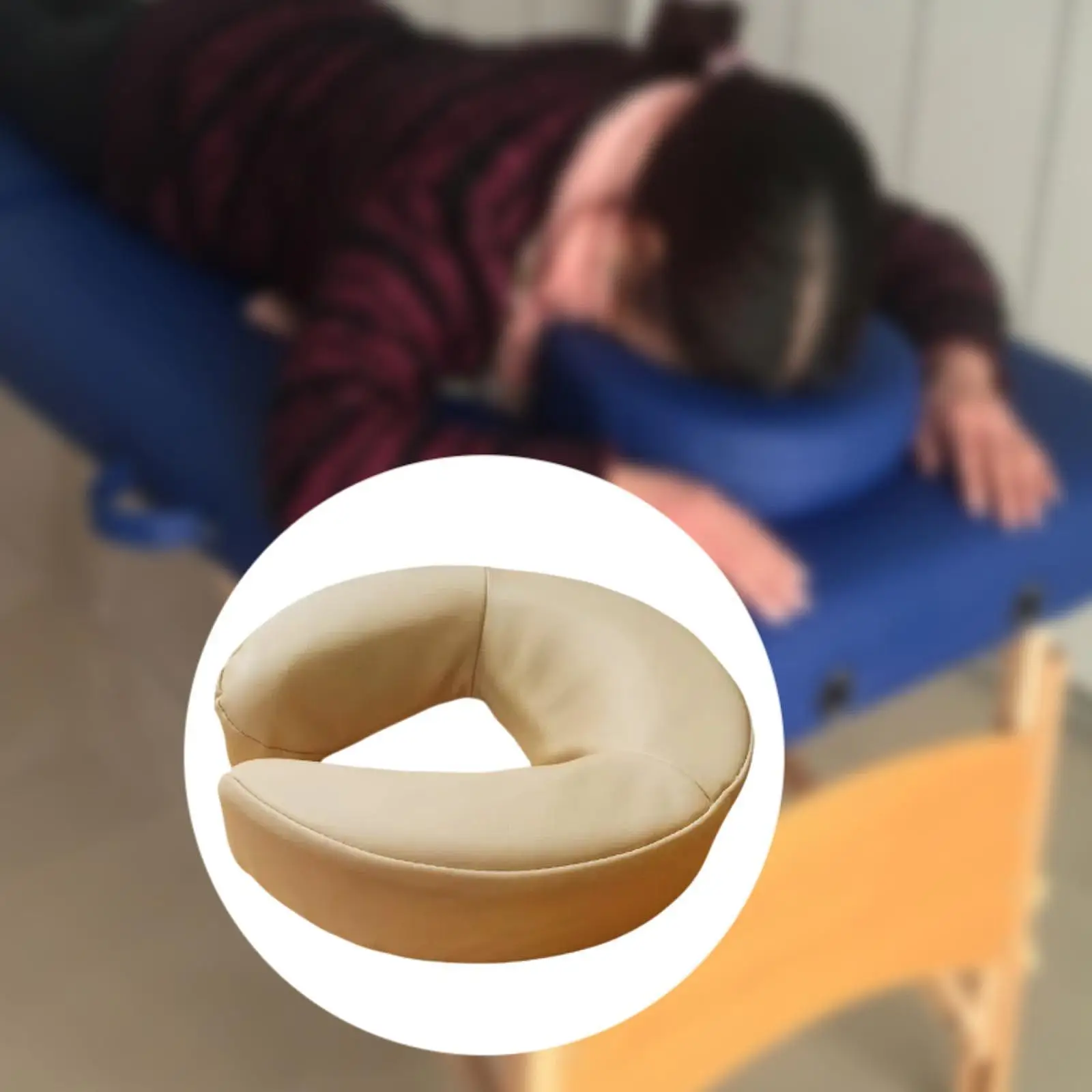 Massage Gezichtswieg Massageplatform, Hoofdsteun Kussen Wieg, Universeel Verstelbaar Vervangend Neksteunkussen,